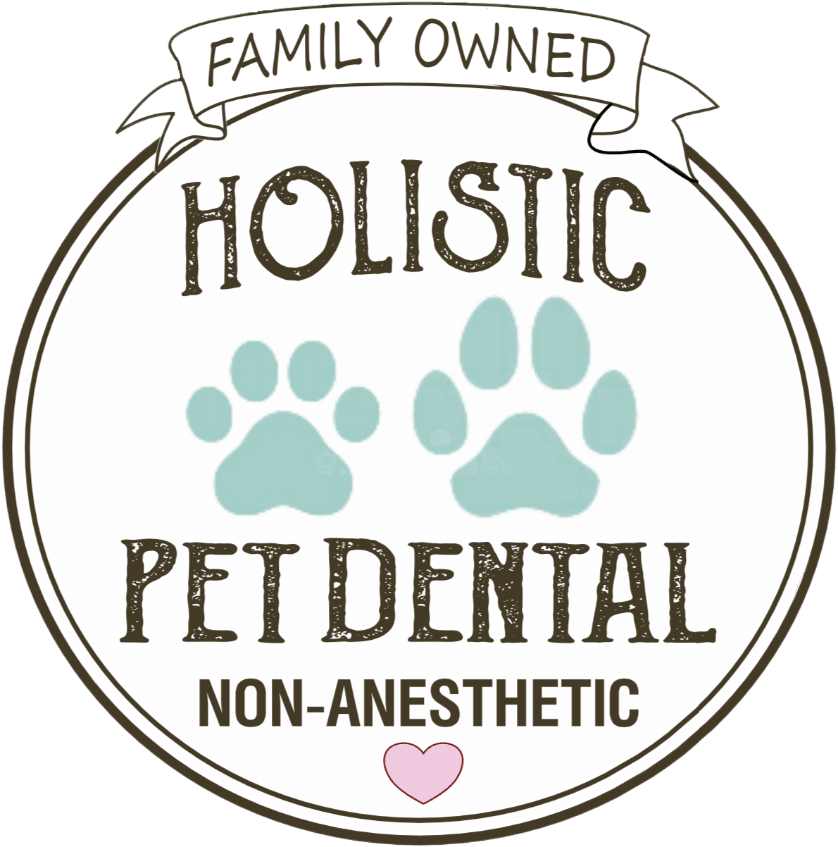 Holistic Pet Dental Logo Holistic Pet Dental Logo